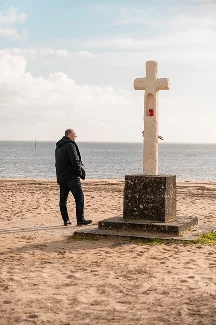 Photo de geoffrey a la croix des marrins a lege cap ferret